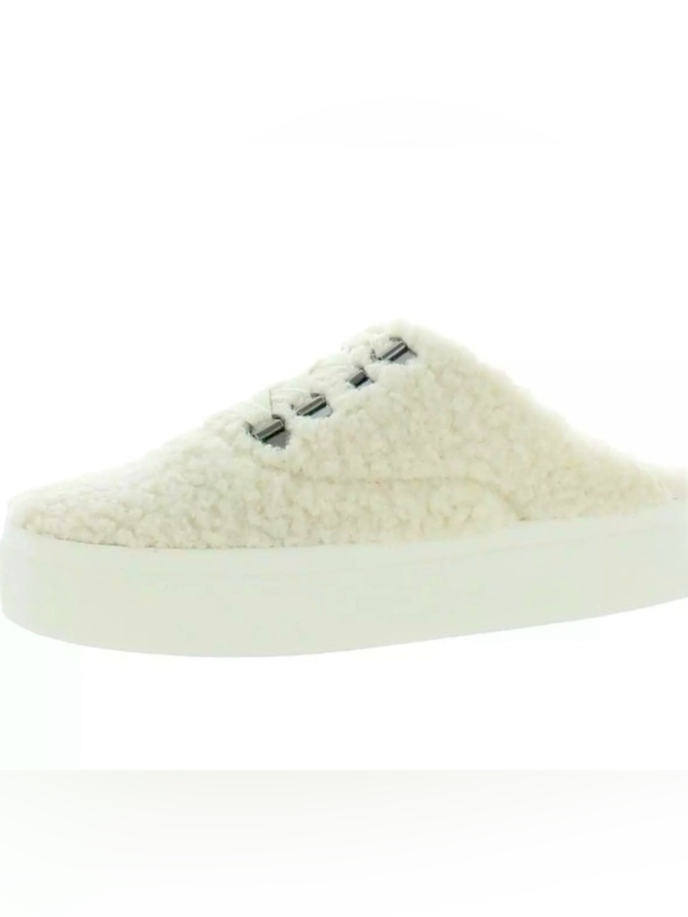 NIB [Lucky Brand] Sherpa Tolini Slip-On Tennis Shoes, Ivory - Multiple Sizes! - Picture 2 of 4